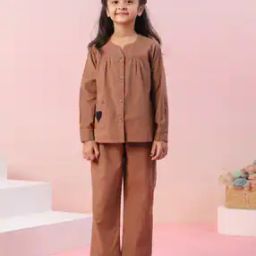 Girl Round-Neck Top & Pants Set-picture-26