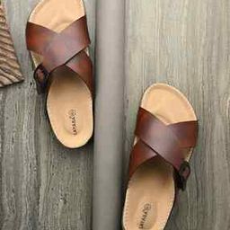 Men Open-Toe Slip-On Flip Flops-49
