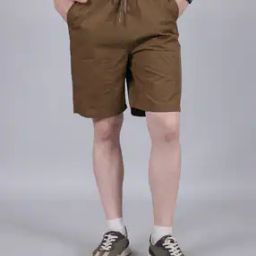 Shein Knee Length Shorts With Pockets-image-92