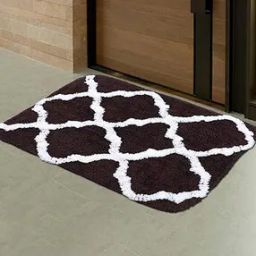 Set of 2 Geometric Pattern Anti-Skid Door Mats 16 x 24"-image-20