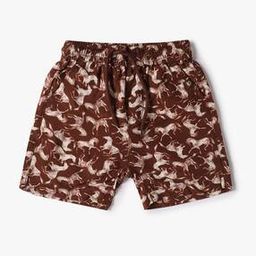 Boys Graphic Print Regular Fit Shorts-23