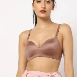 Seamless Lightly-Padded T-shirt Bra-picture-33