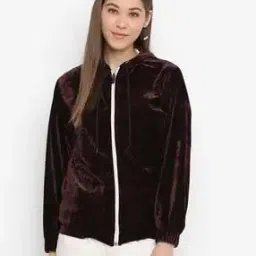 Hooded Jacket with Front-Zip Closure-24