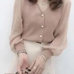 Women Regular Fit V-Neck Top-image-41