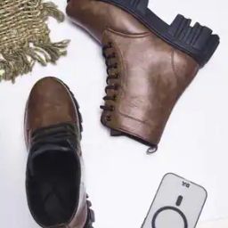 Women Ankle-Length Boots with Lace upper-29