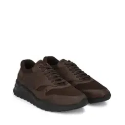 Round-Toe Lace-Up Sneakers-image-31