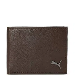 Men Logo Print Bi-Fold Wallet with Stitch Detail-34