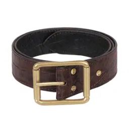 Croc-Embossed Reversible Belt with Tang Buckle Closure-picture-19