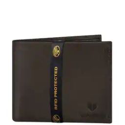 Men Bi-Fold Wallet with Stitched Detail-image-9