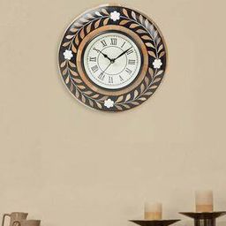 fabindia Aardik Natural Fibre Inlay Wall Clock-picture-10