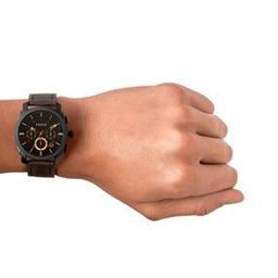 Round Dial Chronograph Watch   -image-69