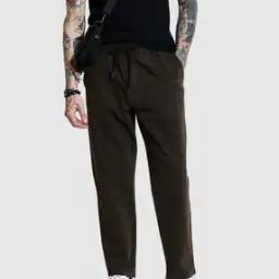 Men Relaxed Fit Full Length Pants-picture-18