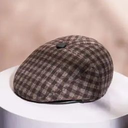 Men Checked Baseball Cap-picture-19