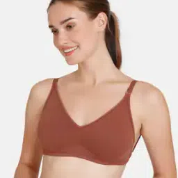 Basics Double Layered Non-Wired Non-Padded 3/4th Coverage Backless Bra-image-26