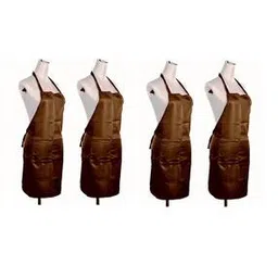 Pack of 4 Aprons with Patch Pocket-30