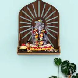Om Wall Shelve Handing Mandir-48