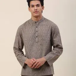 fabindia Printed Short Kurta with Long Sleeves-picture-30