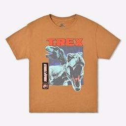 Jurassic World Print Pure Cotton T-Shirt-image-59