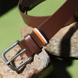 Leather Belt with Buckle Closure-image-52