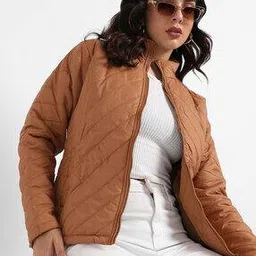 campus sutra Puffer Jacket with Insert Pockets-picture-12