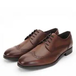 Men Round-Toe Lace-Up Brogues-image-22