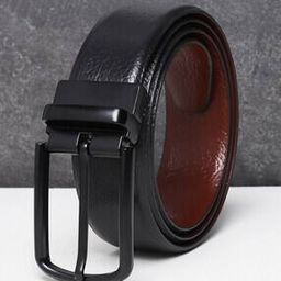 Genuine Leather Reversible Belt-image-27