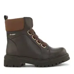 Mid-Calf Boots with Lace Fastening-image-68