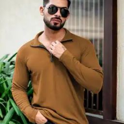  Men Collar Neck Regular Fit T-shirt-image-77