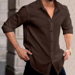 Men Pop Corn Full Shirt-image-5