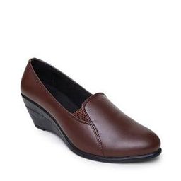 Slip-On Wedges with Contrast Sole-image-3