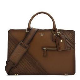 Men Textured Laptop Bag-image-24
