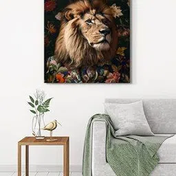 Graphic Print Square-Shaped Wall Art-29