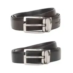 Men Wide Leather Belt-19