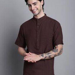 Short Sleeve Short Kurta-image-23