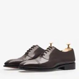 Genuine Leather Lace-Up Oxfords Shoes-image-25