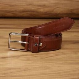 Men Logo Print Belt with Buckle Closure-image-76