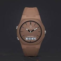 Men Digital Wrist Watch - Endurance 9145 Brown-8