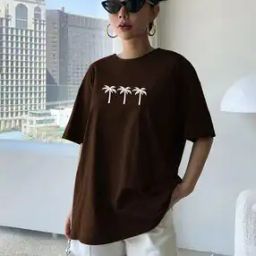 Women Printed Oversized Fit T-Shirt-image-80