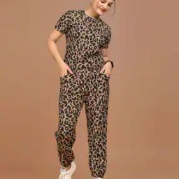 Animal Print T-Shirt & Pyjamas Set-image-25