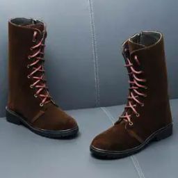 Women Mid-Calf Boots with Suede upper-image-69