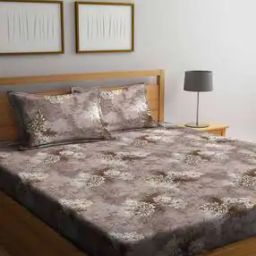 arrabi Floral Printed Double Size Bedsheet-picture-49