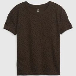 gap kids Floral Print Crew-Neck T-Shirt-picture-19