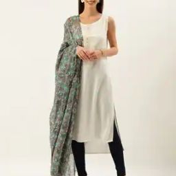 Floral Print Cotton Dupatta-picture-16