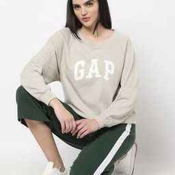Logo Print Crew-Neck Sweatshirt-image-95