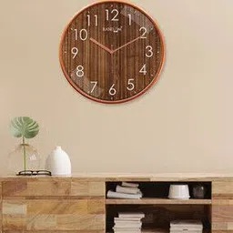 Striped Analogue Wall Clock-image-40