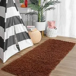 saral home Cotton Shaggy Runner 40 x 120-picture-13