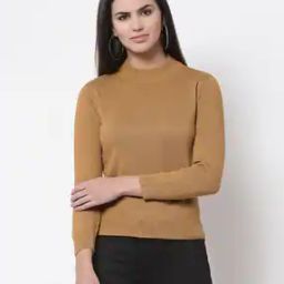 Solid Full Sleeve Sweater-18