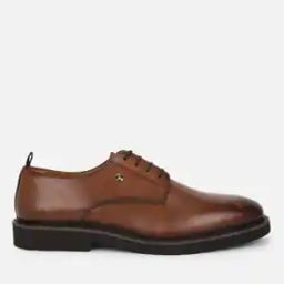 Men Low-Top Leather Derbys-image-49