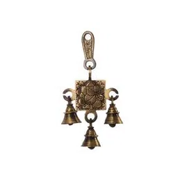 Lord Ganesha Decorative Brass Hanging Bells-image-77
