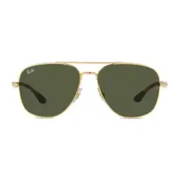 0RB3683001/3159 Unisex UV Protected Green Lens Square Sunglasses-image-66